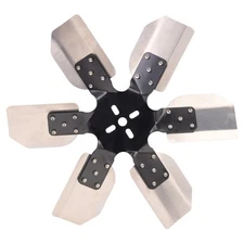 Derale 17" Standard Rotation Rigid Race Fan, Aluminum Blade