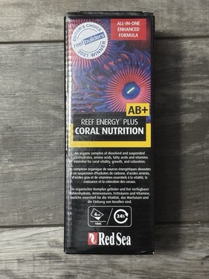 Reef Energy AB+ Plus Coral Nutrition (500 ml) - Red Sea - Brand New - Fast Ship