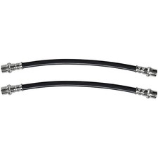 Hydraulic Brake Hose - Front Brake Line, Pair Set 2 Front Brake Hose Kit Fits