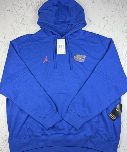 Jordan Florida Gators Football Hoodie Sweatshirt Mens XXL NWT Blue - Picture 1 of 5