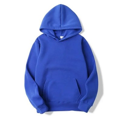 Unisex Heavy Fleece Pullover Hoodie Men Women Casual Winter Warm Wear Gym Gift
