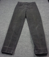 Vintage 90s Levis 550 Jeans Men s 32x32 Black Orange Tab Relaxed Fit Tapered USA