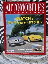 magazine automobiles classiques numéro 84 BMW Roadster, TVR Griffith, Phaeton