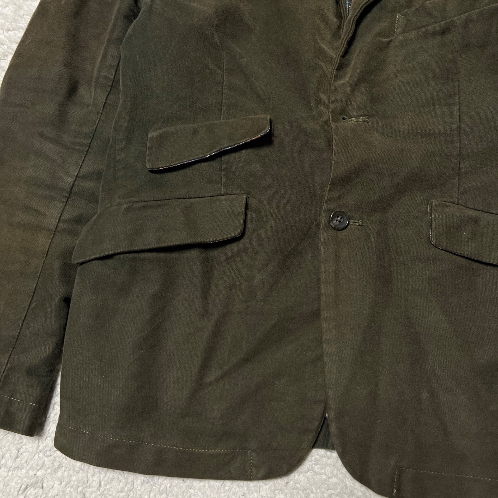 Engineered Garments B2B Jacket Men Small Green Sp… - image 3