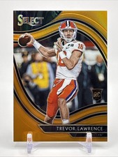 2021 Chronicles Select Draft Picks ORANGE PRIZM Color Match TREVOR LAWRENCE RC