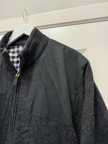 Orvis Jacket Zip 100% Wool Casual Men’s Size Large - Picture 3 of 11