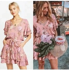 Spell & The Gypsy Dress Xtra Small Blush Rosa Play Mini