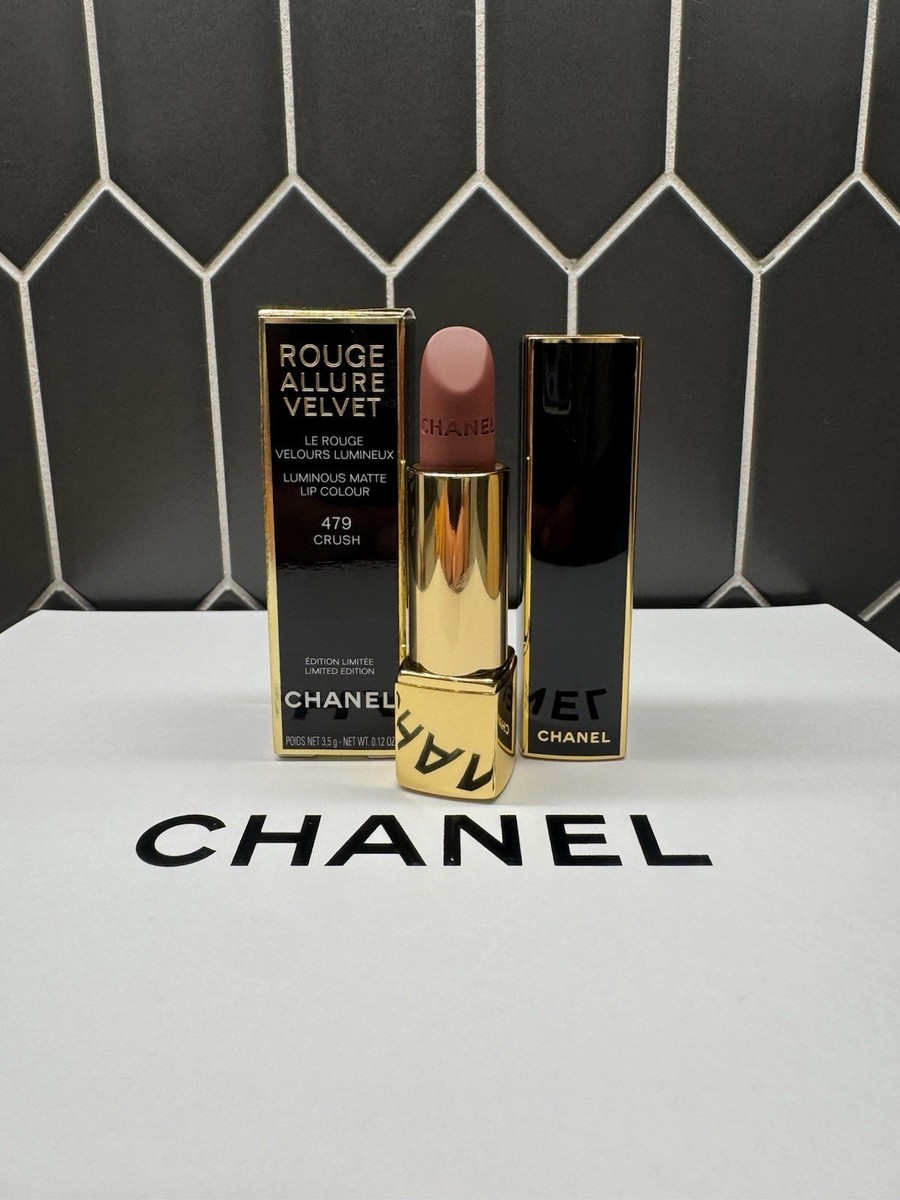 CHANEL Rouge Allure Velvet Luminous Matte Lipstick #479 CRUSH