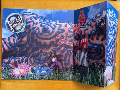 VTG JELLYFISH *Bellybutton* Promo Tri-Fold Cover 1990 Charisma LP Vinyl Record