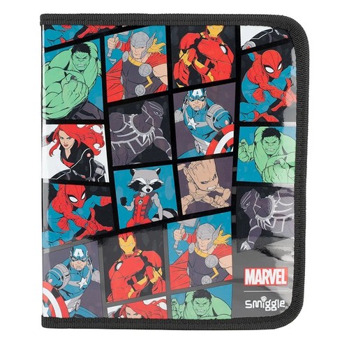 Mochila Smiggle Marvel Spiderman-Estuche Almuerzo-Papelería Pluma Cartera y Bolsa de Almuerzo - Imagen 10 de 14