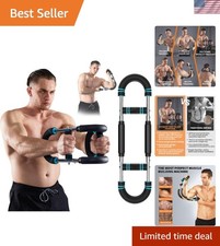 Versatile Twister Arm Workout Bar - Enhances Strength Training for Home Gym Use
