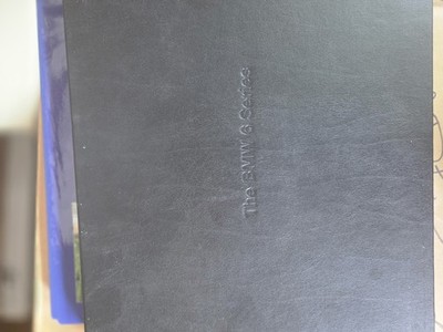 BMW the Ultimate Driving Machine Book And Sleeve the BMW 6 series