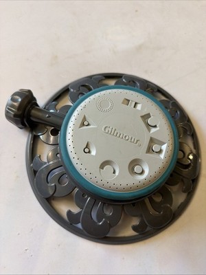 Gilmour 859563-1004 Circular Sprinkler-Heavy Duty, 8-Pattern, Grey