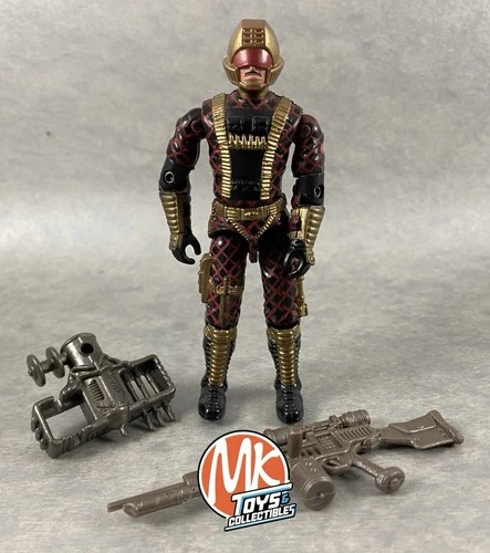 💥2003 GI JOE 3.75” - COBRA PYTHON PATROL ROCK VIPER (V3/S19) w/ ACCESSORIES