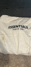 Essentials Hoodie Light Oatmeal Size Small Un...