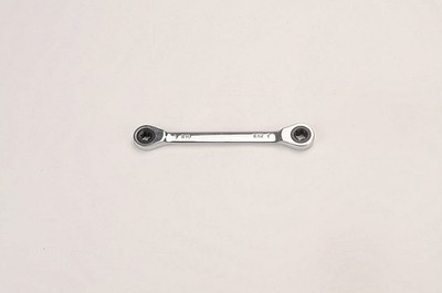 FLZOSPER E-Torx Double Box Ratcheting Wrench, E10x E12，Heavy E10×E12, Chrome 