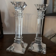 Marquis by Waterford Treviso Crystal Candlestick Pair 12in — listing 5