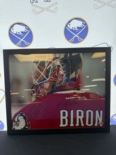 Facebook Auction: Martin Biron Signed Close-up in Goathead 16X20 Photo with