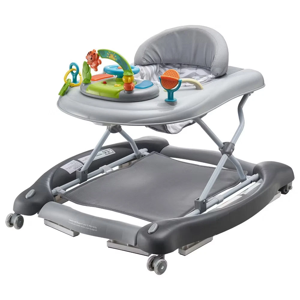 4-in-1 Foldable Baby Walker with Wheels, 3-Height Adjustable Sit to Stand Walker
Opens in a new wind