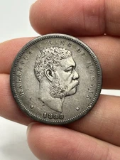 1883 Kingdom of Hawaii Half Dollar Scarce Choice XF Nice Strike! Better Date***