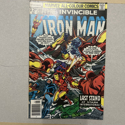 Marvel Comics IRON MAN Vol. 1 No. 106 Jan 1978 (box2)