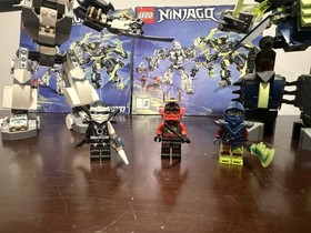 LEGO NINJAGO 70737 Titan Mech Battle Retired Rare 2015 Incomplete