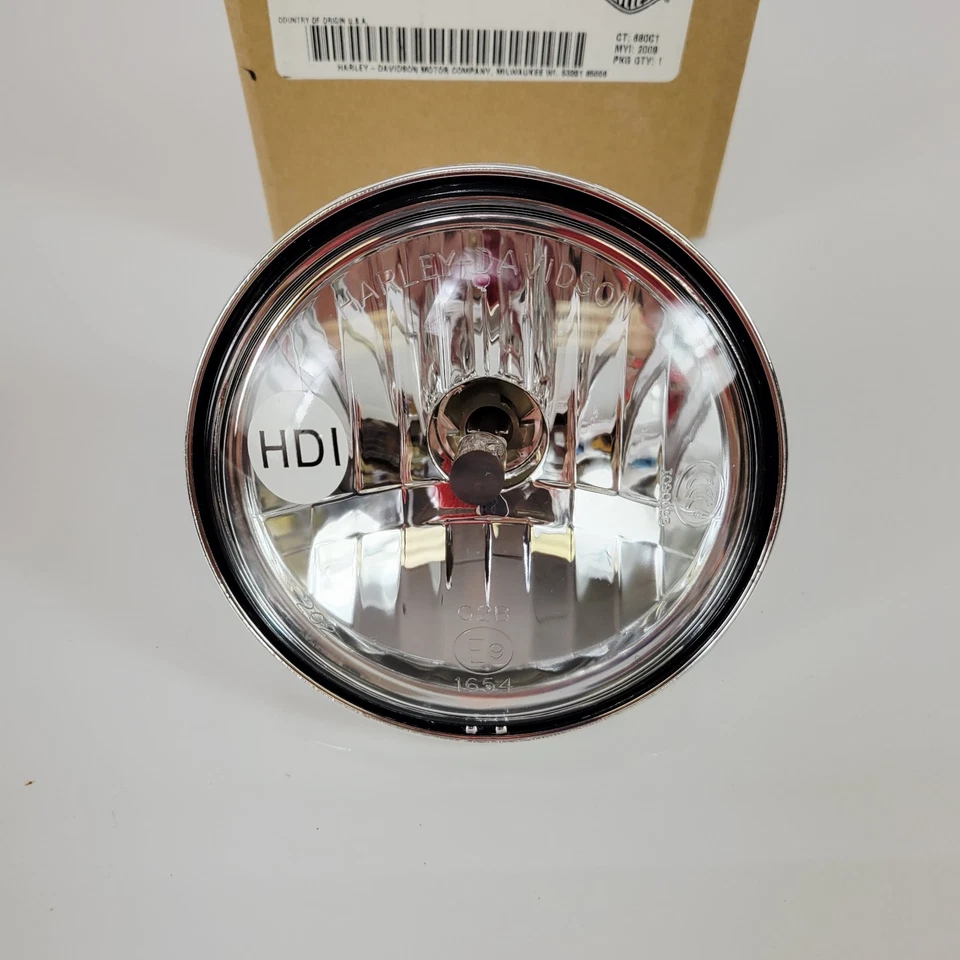 NOVO farol de neblina auxiliar Harley-Davidson genuíno 68847-09 para turismo e softail - Imagem 2 de 4