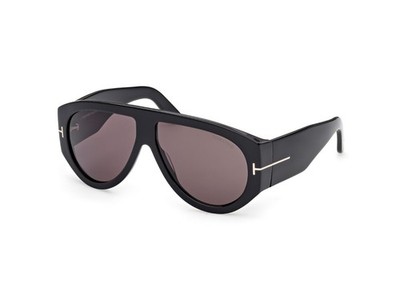 TOM FORD TF 1044 Bronson Sunglasses 01A Black - Gray  lenses 60 New