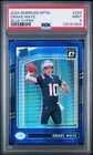2024 PANINI DONRUSS OPTIC BLUE HYPER #229 DRAKE MAYE ROOKIE RC PSA 9