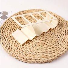 4 Compartment Remote Control Holder Desk Organizer Plastic Storage Rack