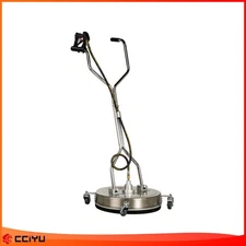 20" Pressure Washer Surface Cleaner 4500PSI Power Washer Dual Handle W/ Wheel