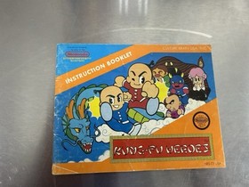 NES Kung-Fu Heroes Nintendo Entertainment System Game - Complete in Box (CIB)