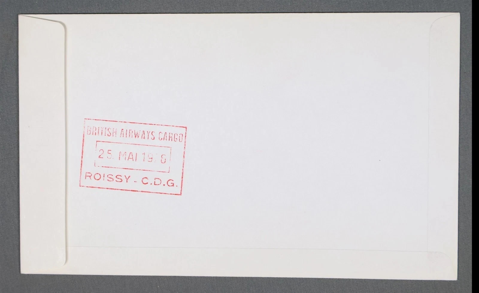 AIR FRANCE Concorde 1976 WASHINGTON DC To PARIS First Flight COVER UNADDR