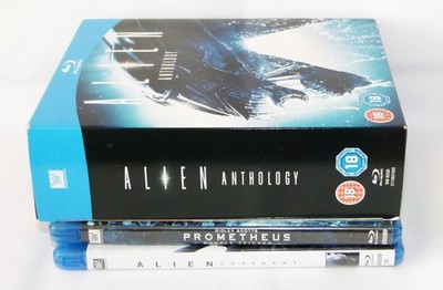 Alien Anthology + Prometheus + Alien Covenant Blu-ray - 6 Disc -