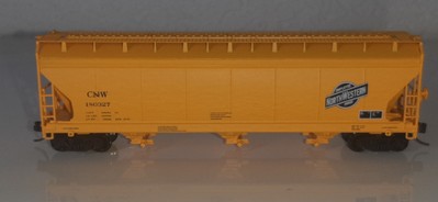 Modelleisenbahn Spur N Inter Mountain ACF 4650 Cu. Ft. 3 Bay Hopper  CNW 180327