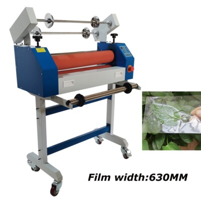 Techtongda 25In Semi Auto Cold Laminator Automatic/Manual Laminator Machine 110V