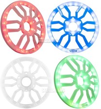 DS18 PRO-GRILL6 Universal 6.5" Plastic Car Speaker Grill Cover RGB LED Lights