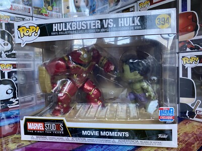 Funko Pop Marvel Hulkbuster vs Hulk #394 - 2018 Convention Exclusive Rare | eBay