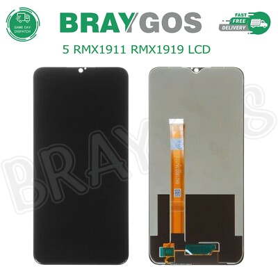 Color Os Rmx1911 Replacement For Oppo Realme 5 RMX1911 RMX1919 LCD Touch Screen Display ...