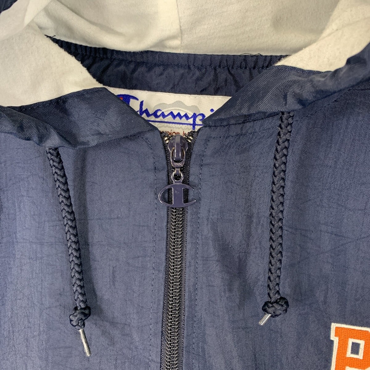 Vintage Champion Pepperdine University Mens M 1/4 Zip Hooded