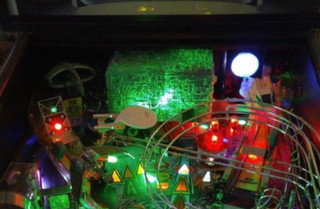 Star Trek: The Next Generation STTNG Large BORG In Back Pinball Machine Mod