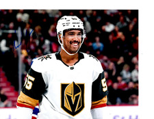 VEGAS GOLDEN KNIGHTS KEEGAN KOLESAR SIGNED 8X10