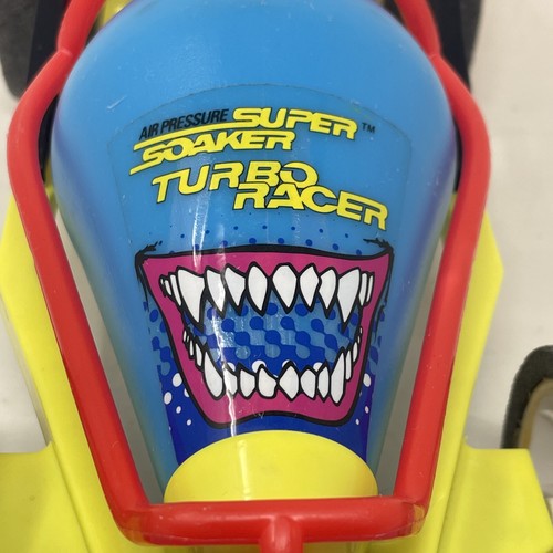 Vintage 1993 Larami Super Soaker Turbo Racer Air Pressure Car Only Minor Damage - Picture 2 of 11