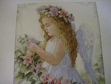 Passion Flower Angel Dimensions Gold Cross Stitch Kit 35229 Not Original Package