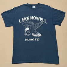 Lake Howell NJROTC Silver Hawks Battalion T-shirt Size Medium