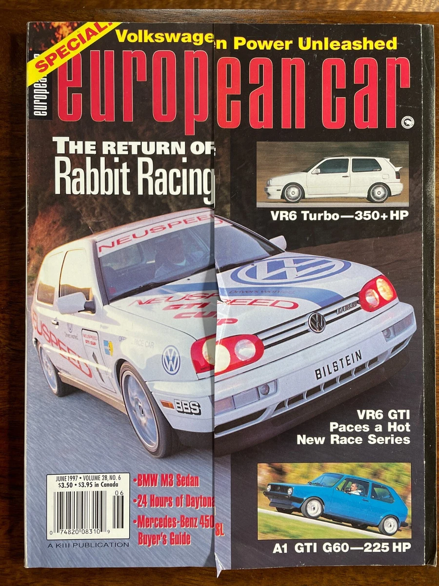 Rabbit In A Volkswagen Vr6