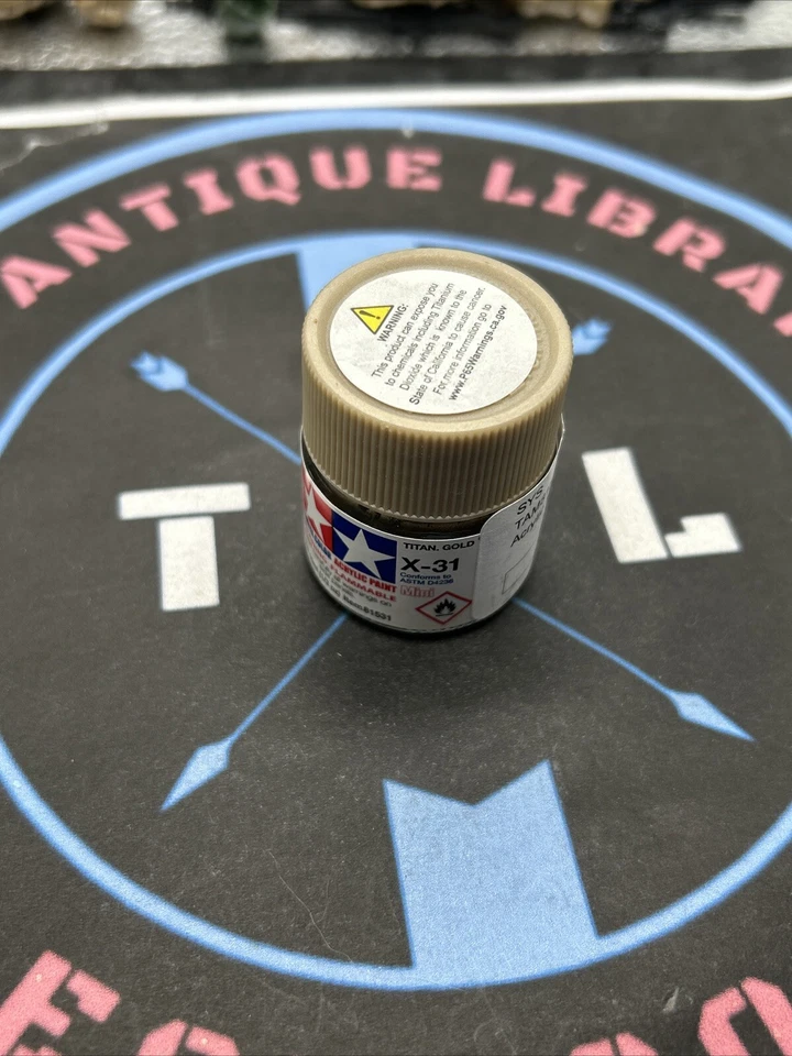 Tamiya Acrylic Paint X-31 Titan Gold. 10ml. New. - Image 1 of 1