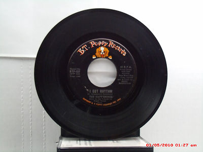 THE HAPPENINGS -(45)- I GOT RHYTHM / YOU'RE IN A BAD WAY - B.T. PUPPY-527 - 1967