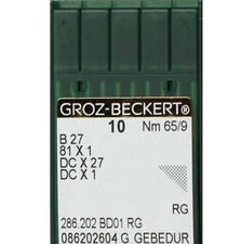 100PC Groz-beckert B27 Serger Overlock Industrial Sewing Needle CHOOSE YOUR SIZE