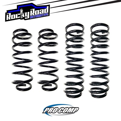 Pro Comp 2.5  Lift Coil Springs (Set of 4) For 2007-2018 Jeep Wrangler JK 2DR